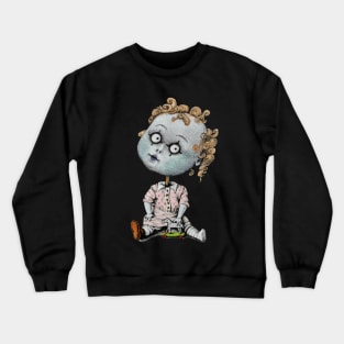 Halloween Zombie girl Crewneck Sweatshirt